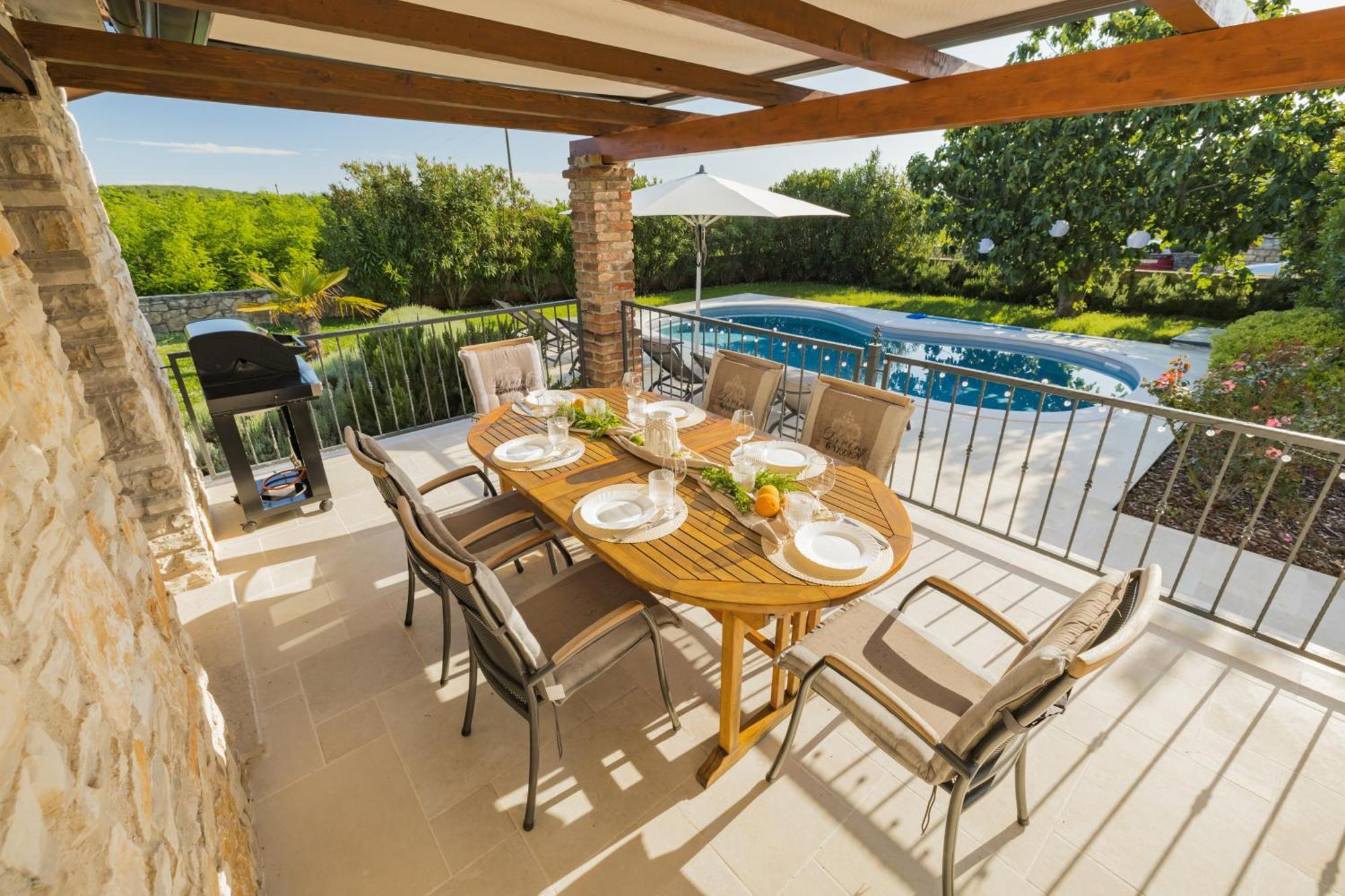 Villa Jurinea In Istrien Mit Pool Barat  Εξωτερικό φωτογραφία